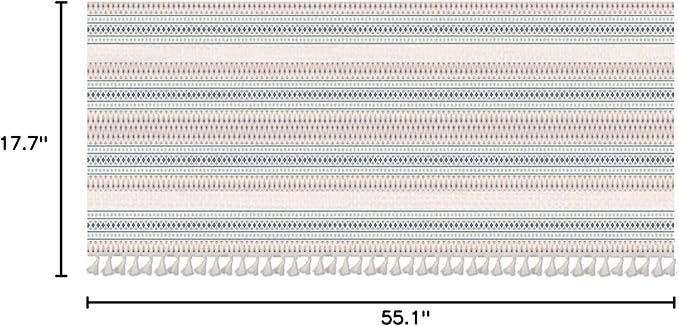 Kitchen Curtain Under The Sink Privacy Dust Proof Cabinet Curtains Short Curtains for Kitchen Waredore Laundry Room Blue, 55.1" W x 17.7" L (Pack of 1)
