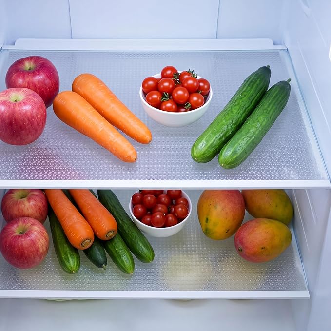 Shelf Drawer Liner for Kitchen Cabinet Mat 15 Inch Wide X 20 Ft Non Adhesive Pantry Closet Shelf Liner Non Slip Waterproof Washable Strong Grip Mat for Bathroom Refrigerator Under Sink Rv Cupboard