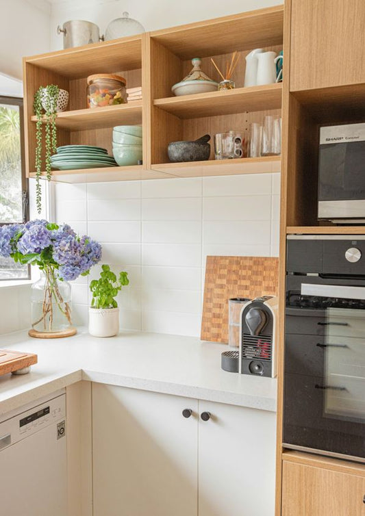 Pull-out cabinet organizer for smarter kitchen storage