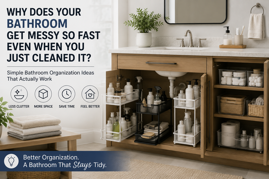 Why Does Your Bathroom Get Messy So Fast Even When You Just Cleaned It?