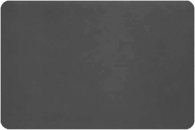 Under Sink Mats-20" x 16" (Cut-to-Fit) Absorbent Shelf Liner for Kitchen&Bathroom Cabinets | Non-Slip, Quick-Dry Cabinet Liner for Under Sink, Vanity & Utility Storage (Grey,20''x16'')