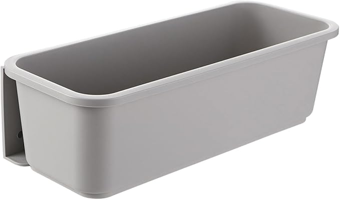 Cabilock Shelf Pull out Drawer Organizer Gray Kitchen Cabinet Storage Box No Drilling Space-saving Holder under Sink and Narrow Gap Storage