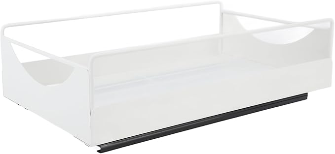 Pull Out Cabinet Organizer Smooth Sliding Silent Pantry Shelves Bathroom Wardrobe (M)
