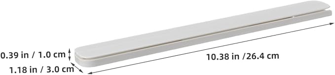 8pcs White Cabinet Drawer Slides Adhesive No-Drill Plastic Drawer Slide Tracks Bottom Mount Furniture Guides for Kitchen Cabinet Pullout Organization