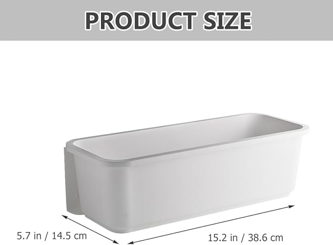 Pull-out Adhesive Wall Mount Storage Box Gray, Kitchen and Bathroom Cabinet Organizer Rack with No-drill Installation, Space-saving Cosmetic and Household Storage Holder