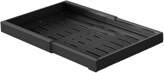 Pull Out Cabinet Organizer Fixed, Pull Out Drawers for Cabinets, No Drill Roll Out Shelves Adhesive, Sliding Under Sink Storage Organization for Kitchen