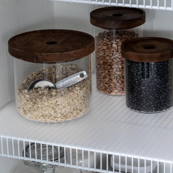 Duck Brand Clear Classic EasyLiner Shelf Liner, Non-Adhesive, Clear, 20 Inches x 24 Feet, 2 Rolls