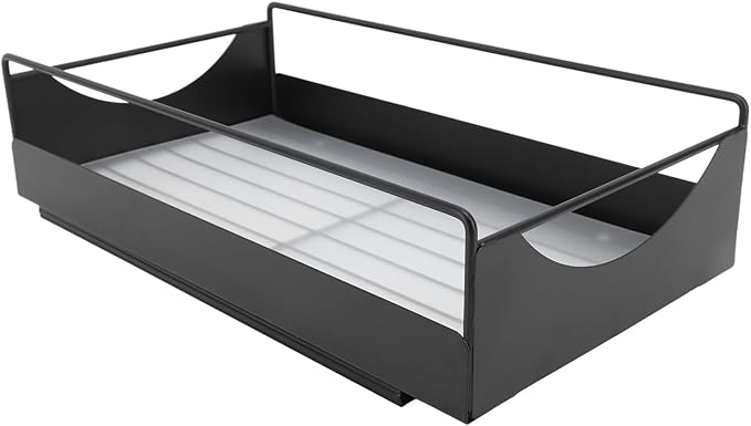 Pull Out Shelves Easy Installation Sliding Drawer Storage Shelves for Cabinets Pantry (Medium: Approx. 17.6x16.2x10cm / 6.93x6.38x3.94in)