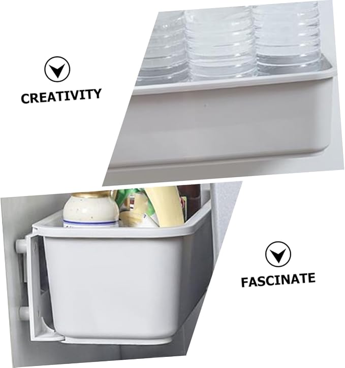 Wall-Mounted Knife Rack Storage Box Kitchen Under Shelf Organizer Pull-Out Drawer for Cabinets No-Drill Design Space-Saving Kitchen Accessories
