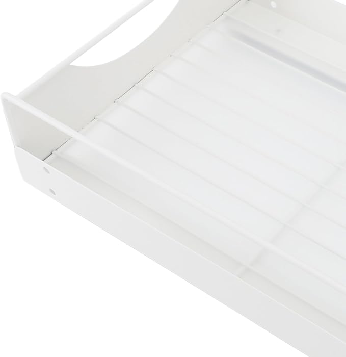 Pull Out Shelves Easy Installation Sliding Drawer Storage Shelves for Cabinets Pantry (L)