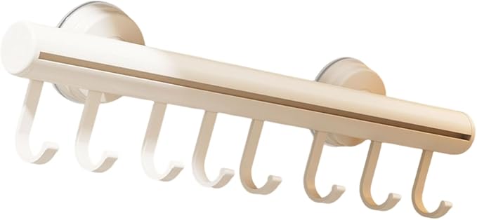 Modern Simple Suction Cup Hanger Systems Pull Out Design for Clothes Storage in Closet Wardrobes Space Efficient Suction Cup Hanger