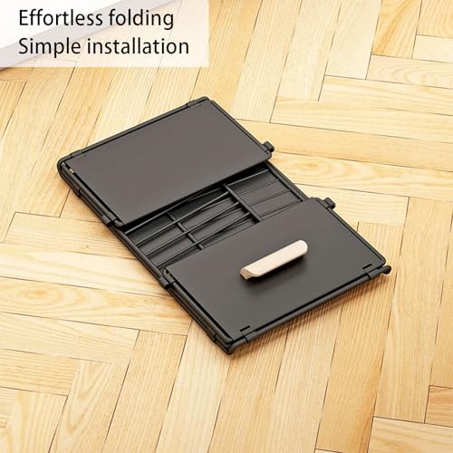 2 Pack Pull Out Cabinet Organizer No Drilling with Adhesive Strips, Silent Full Extension Slides, Slide Out Drawer for Kitchen/Bathroom Under Sink Storage Solutions