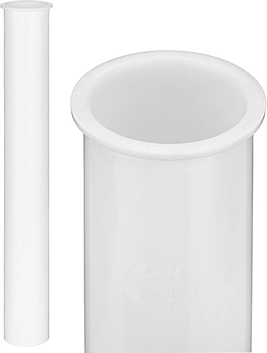 (1 Pack) Yariwiz White Sink Drain Extension Tailpiece 1 1/2 Inch x 12 inch Length for Kitchen Sink Drain Pipe Tubular KSD-006W
