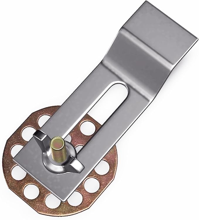 Sink Clips, Undermount Sink Brackets, Bathroom Kitchen Ceramic Stainless Steel Sink Basin Support Clamps for Marble Granite Vanity Countertop Installation Repair Kit (10)