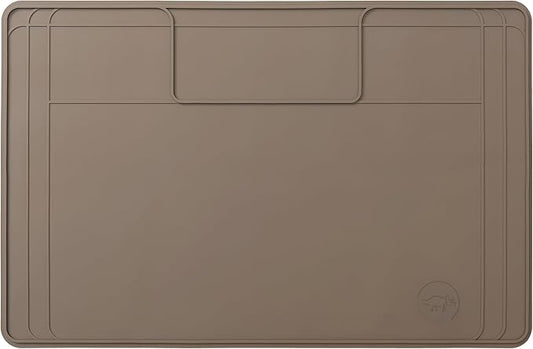 The Original Under Sink Mat - Silicone Waterproof mat, Trimmable, Easy to Clean, Kitchen cabinet liner, Under sink protector mats, Drip Tray with Lip - 34" x 22" or smaller