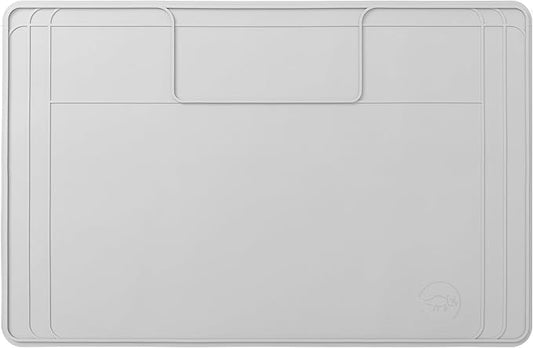 The Original Under Sink Mat - Silicone Waterproof mat, Trimmable, Easy to Clean, Kitchen cabinet liner, Under sink protector mats, Drip Tray with Lip - 34" x 22" or smaller