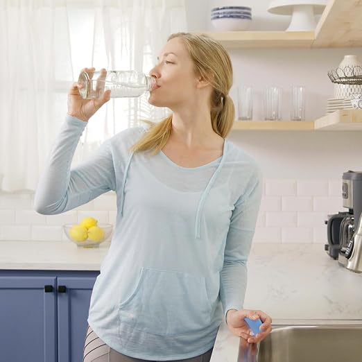 Aquasana Water Filter for Sink Faucet | Reduces 99% of 78 Contaminants Including Chlorine & Lead from Tap Water | Under Sink Filtration | Claryum Direct Connect | AQ-MF-1