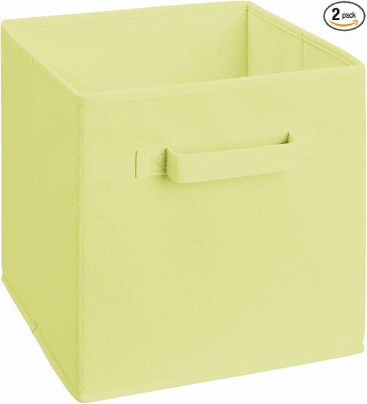 ClosetMaid 3877 Cubeicals Fabric Drawers, Natural, 2-Pack