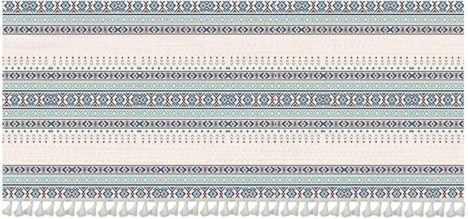 Kitchen Curtain Under The Sink Privacy Dust Proof Cabinet Curtains Short Curtains for Kitchen Waredore Laundry Room Blue, 39.4" W x 35.4" L (Pack of 1)