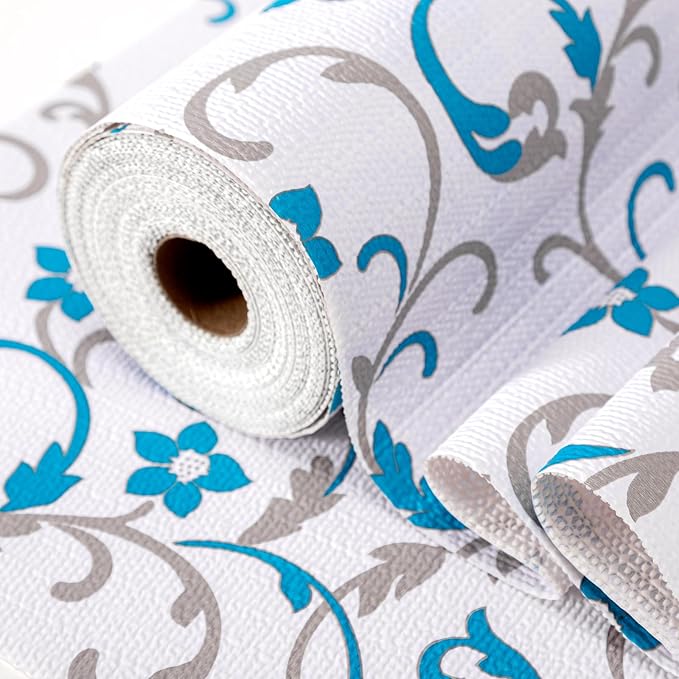 Shelf Liners Non Adhesive 10Rolls*17.7'' X 96'' Drawer Liner for Kitchen Cabinets, Waterproof Shelf Liners Durable Anti-Slip for Kitchen Cabinets Cupboard Liner