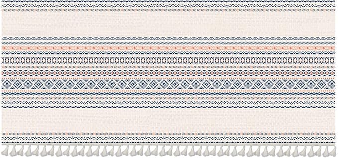 Kitchen Curtain Under The Sink Privacy Dust Proof Cabinet Curtains Short Curtains for Kitchen Waredore Laundry Room Blue, 35.4" W x 23.6" L (Pack of 1)