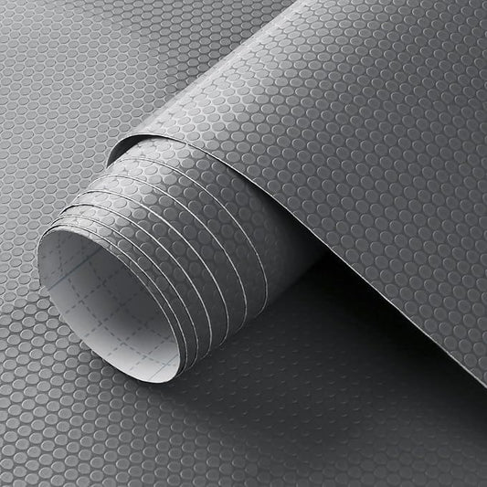 WochiTV Adhesive Shelf Liner 30 X 240 Inches Peel and Stick Kitchen Liner for Cabinets, Drawers Removable Protector Mat Waterproof Contact Covering for Dresser Pantry Countertops Shelves, Gray