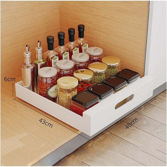 Pull Out Drawers for Cabinets Expandable Drawer Pull-Out Cabinet Organizer Pull-Out Cabinet Organizer Drawer with Handle Pull-Out Drawer Kitchen Cabinet Pull-Out Drawers