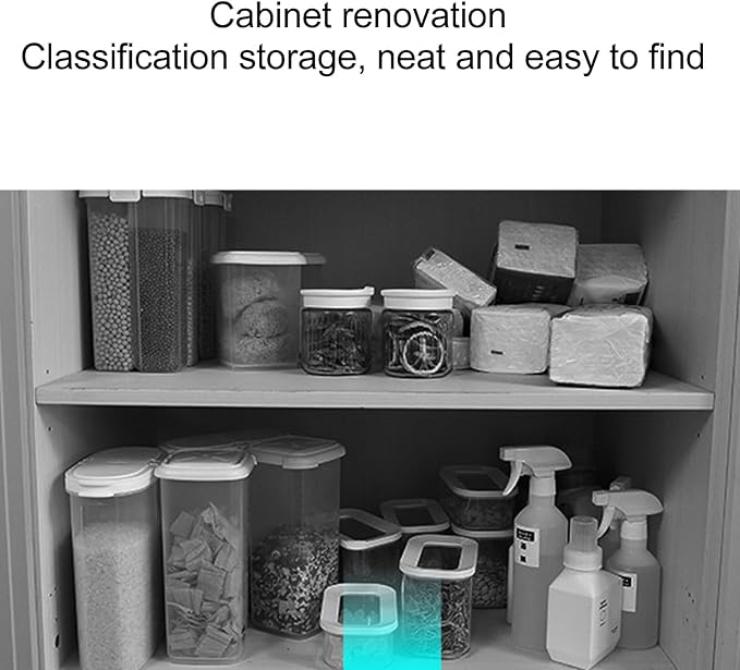 Estink Pull Out Cabinet Organizer Cabinet Drawers Slide Out Kitchen Pull Out Drawers for Cabinets Slide Out Pantry Shelves No Drill Installation with Smooth Glide (L)