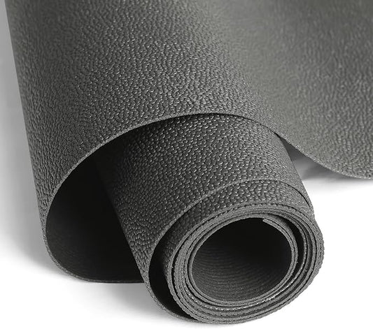 WochiTV Shelf Liner for Cabinets, Drawer Non Adhesive Non Slip Foam Mat for Kitchen, Pantry, Bathroom, Cupboard, Garage, Closet, Shelves, Drawer, Tool Box, Gray 11.8 x 354 inches