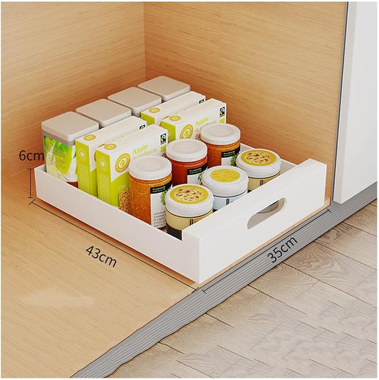 Pull Out Drawers for Cabinets Pull Out Cabinet Organizer Expandable Drawer Pull Out Drawer Kitchen Organizer Kitchen Cabinet No Drilling and Nailing Required Pull