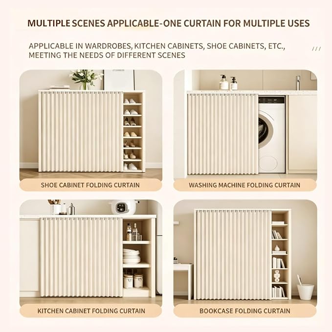 Magnetic Cabinet Aids for Kitchen Under Sink - No-Drill Self-Adhesive Track, Short Organizers for Pantry, RV & Laundry Room Storage Solutions