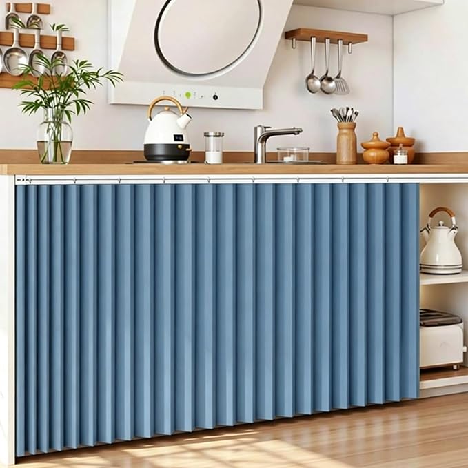Magnetic Cabinet Aids for Kitchen Under Sink - No-Drill Self-Adhesive Track, Short Organizers for Pantry, RV & Laundry Room Storage Solutions