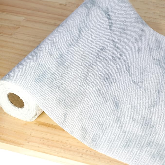 Cabinet Shelf Liners 12 Inch Wide X 10 Ft Non Adhesive Drawer Liner Strong Grip Liner for Pantry Shelves Clost Shelf Refrigerator Kitchen Bathroom Under Sink Non Slip Waterproof Cupboard Mat