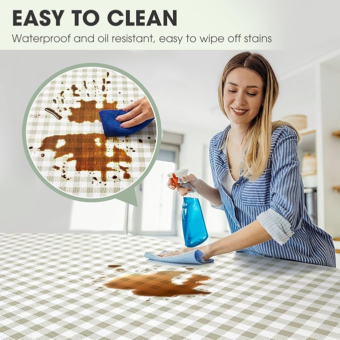 Drawer and Shelf Liner, Non-Slip Kitchen Cabinet Liners Non-Adhesive Thick Strong Grip Waterproof Washable Mats Protect Dresser Shelves Cupboard Bathroom Cabinets, Yellow Plaid, 18 in X 10 FT