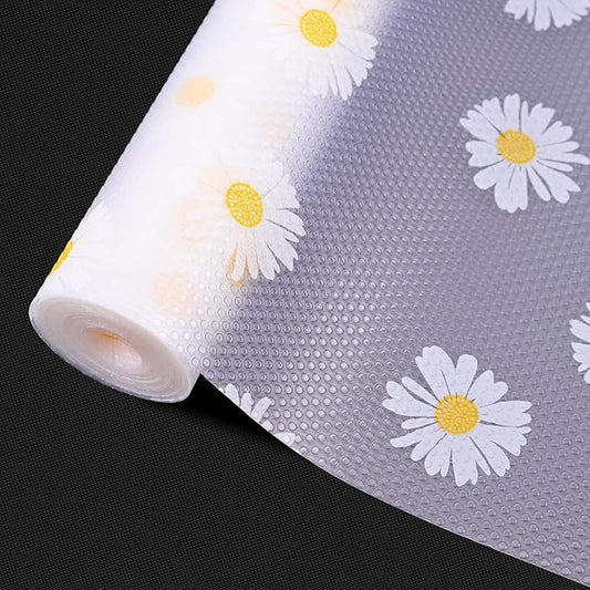 Shelf Liner, Non-Adhesive Roll Cabinet & Drawer Liner, Non-Slip Mat Cupboard Liner, Washable Oil-Proof Liners for Kitchen Cabinets, Shelves, Refrigerator, Storage, Bathroom 12 Inches x 20 FT