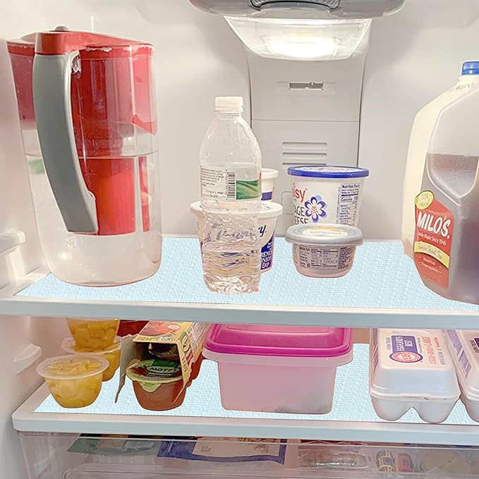 Cabinet Shelf Liners Non Adhesive Drawer Liner12 Inch Wide X 20 Ft Strong Grip Liner for Pantry Shelves Clost Shelf Refrigerator Kitchen Bathroom Under Sink Non Slip Waterproof Cupboard Mat