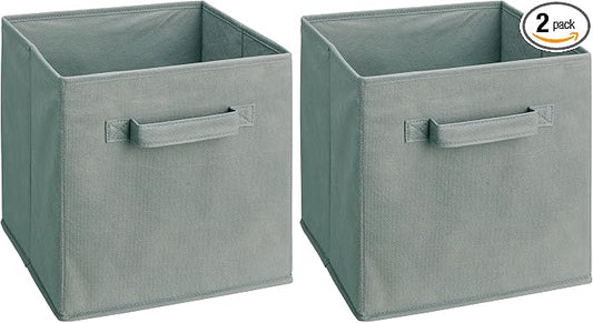 ClosetMaid 58657 Cubeicals Fabric Drawer, Gray (Pack of 2)