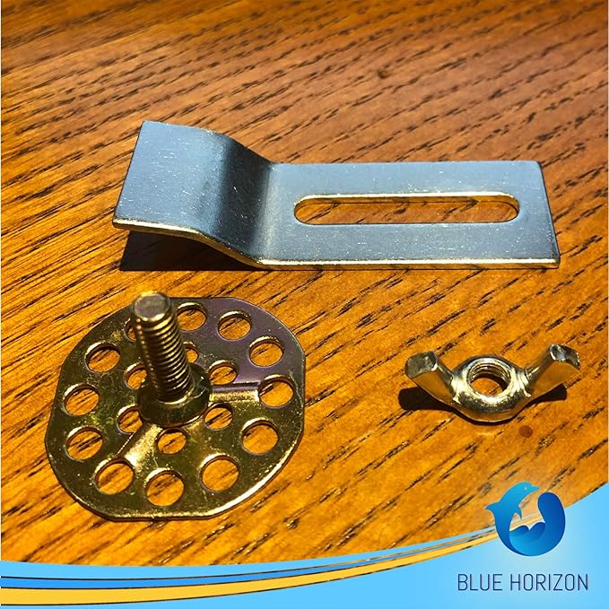 Sink Clips, Undermount Sink Brackets, Bathroom Kitchen Ceramic Stainless Steel Sink Basin Support Clamps for Marble Granite Vanity Countertop Installation Repair Kit (10)