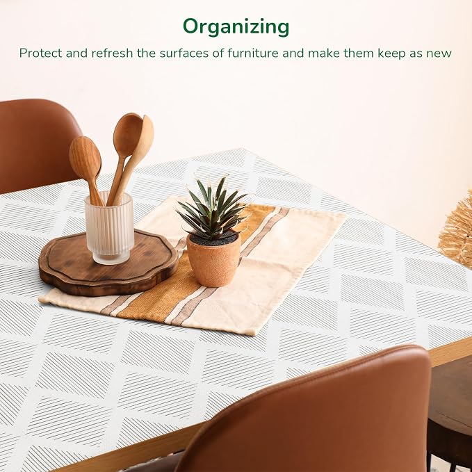 Drawer and Shelf Liner for Kitchen, Non-Slip Non-Adhesive Cabinet Liners for Cupboard, Dresser, Shelves, Tool Box, Pantry, Thickened Easy Install, Strong Grip, 11.8in x 10FT, Gray