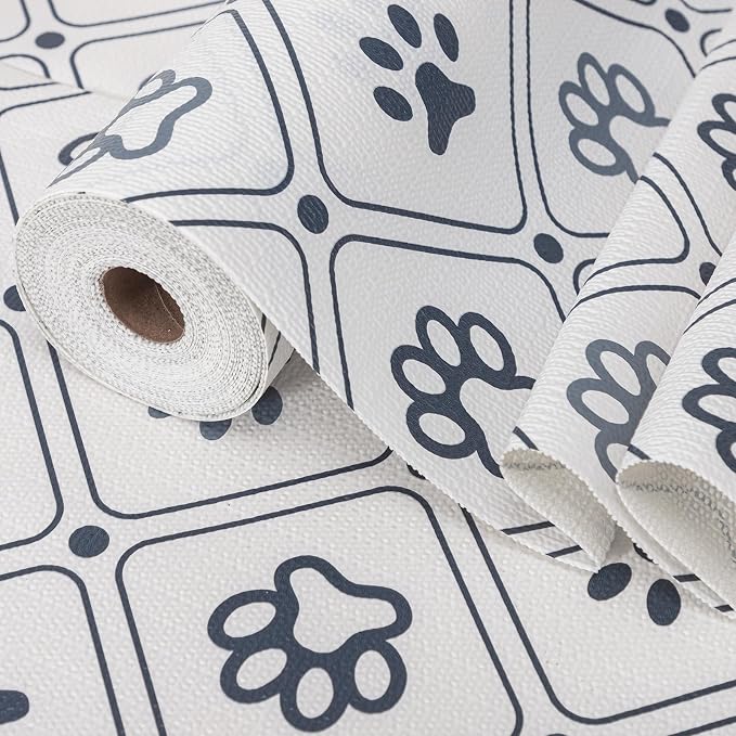 Shelf and Drawer Liner for Kitchen Cabinets 5Rolls*12'' X 120'' Non Adhesive Shelf Paper Strong Grip Anti Slip Cabinet Liners for Shelves, Oil-Proof Waterproof Cupboard Liner