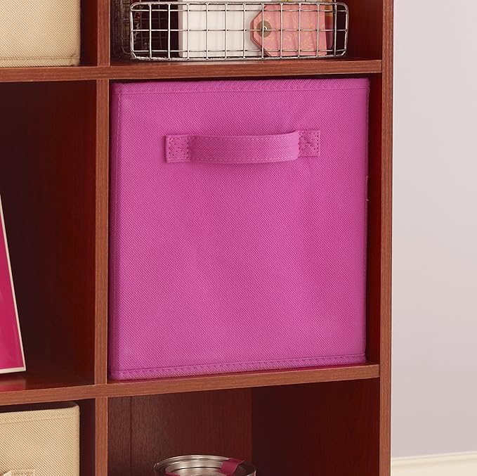 ClosetMaid 3880 Cubeicals Fabric Drawer, Fuchsia, 2-Pack